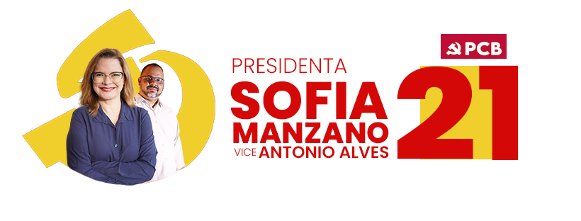 Sofia para presidenta e Antônio para vice - Faz um 21!