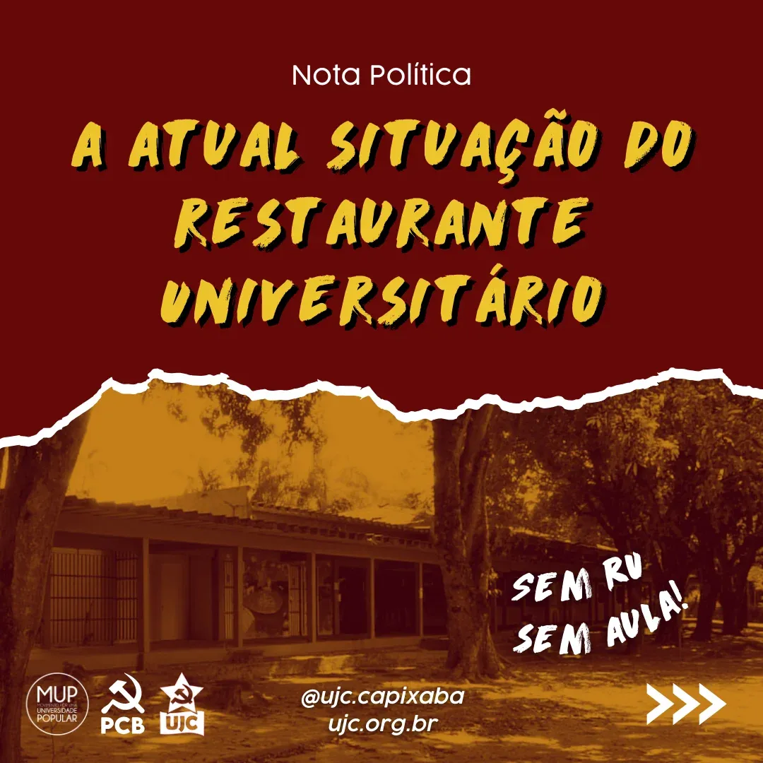 A Atual Situação do Restaurante Universitário da UFES