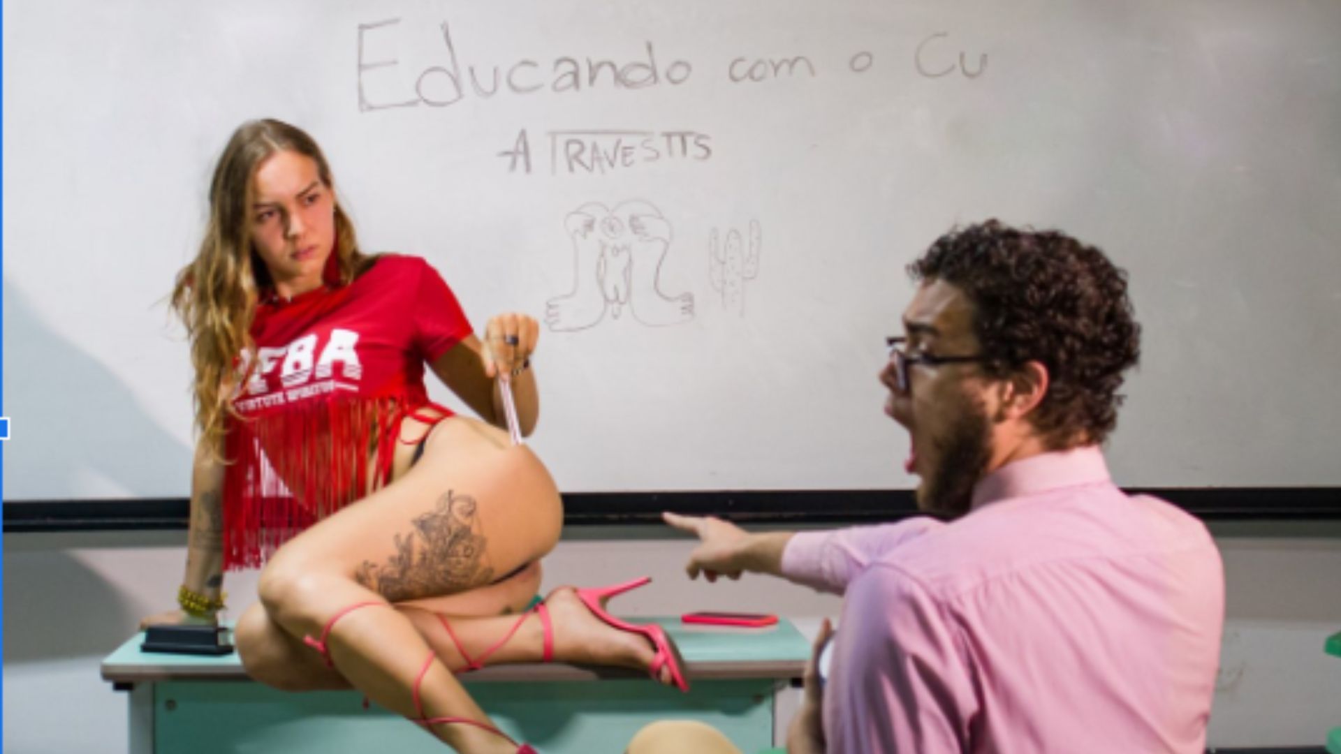 A munição da direita não é travesti