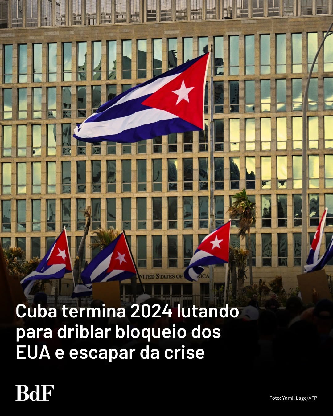 Cuba termina 2024 lutando para driblar bloqueio dos EUA e escapar da crise