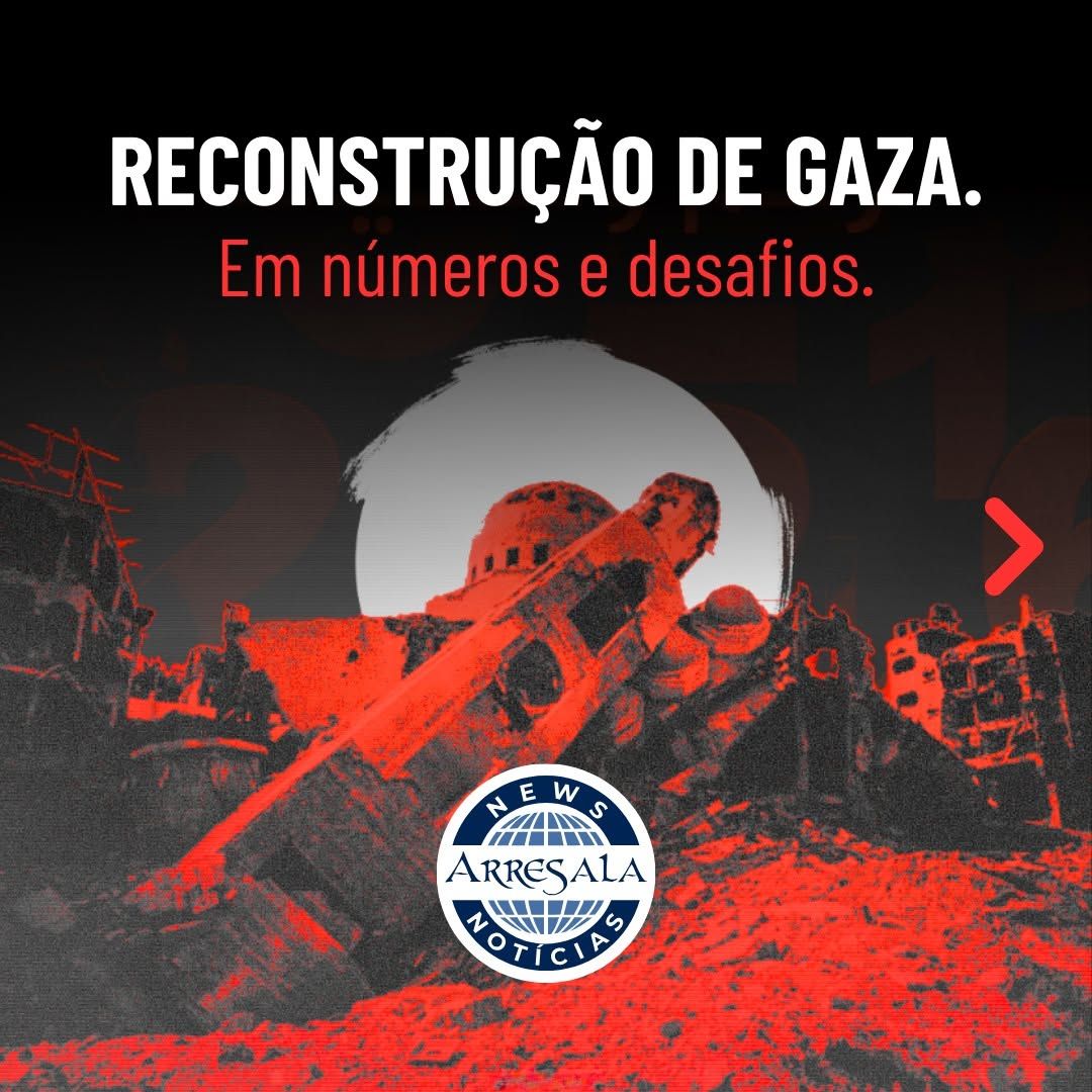 Reconstrução de Gaza em números e desafios