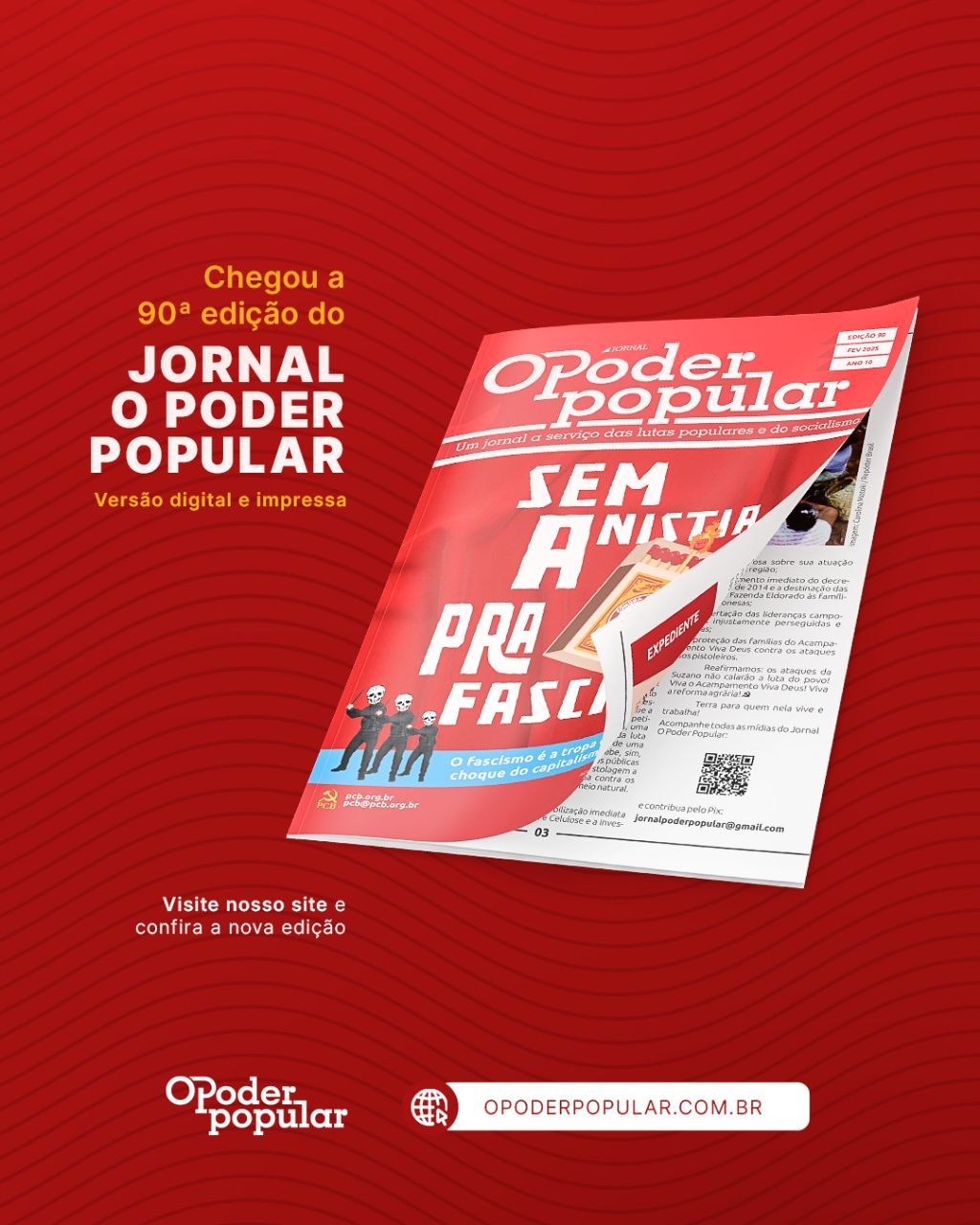 Chegou O Poder Popular 90 (Fevereiro de 2025)!