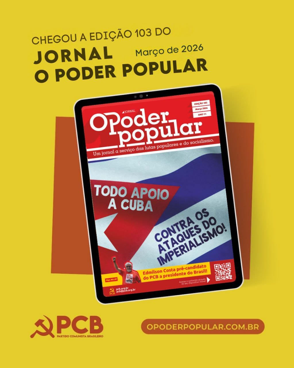 Está no ar O Poder Popular nº 103!