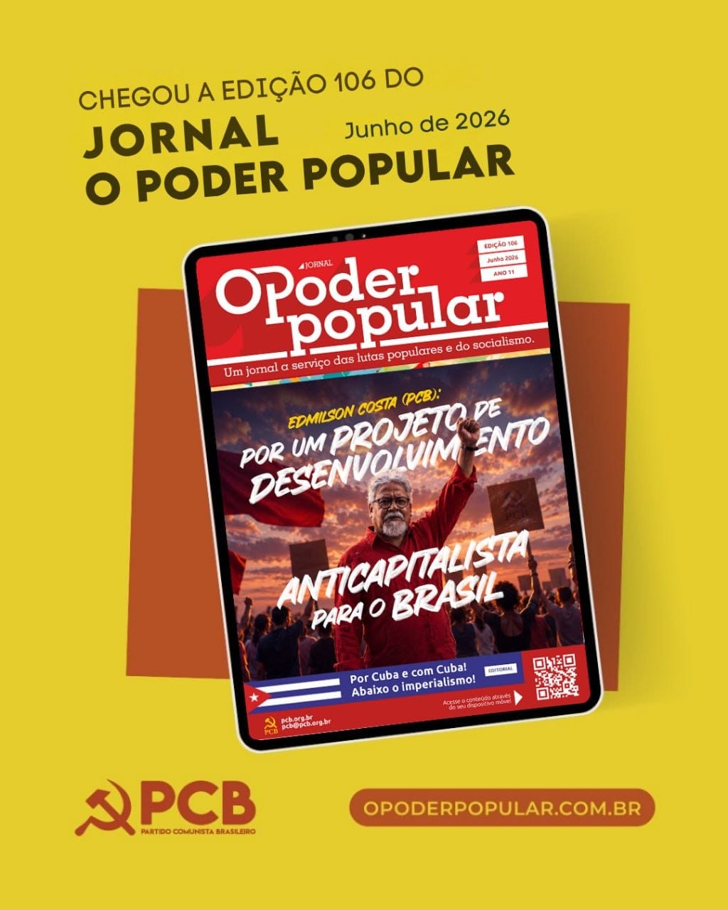 No ar o Poder Popular 106!