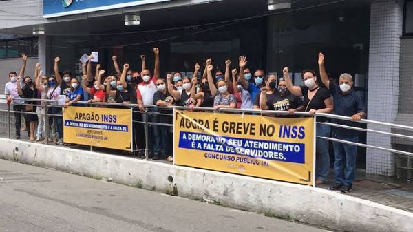 Servidores do INSS deflagram greve nesta quarta-feira (23)