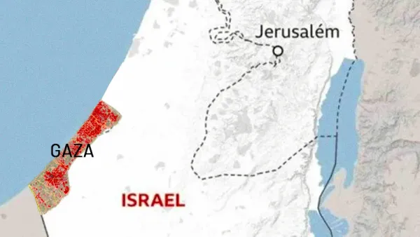 Raio-X do massacre: veja em mapas e gráficos como Israel está destruindo a Faixa de Gaza