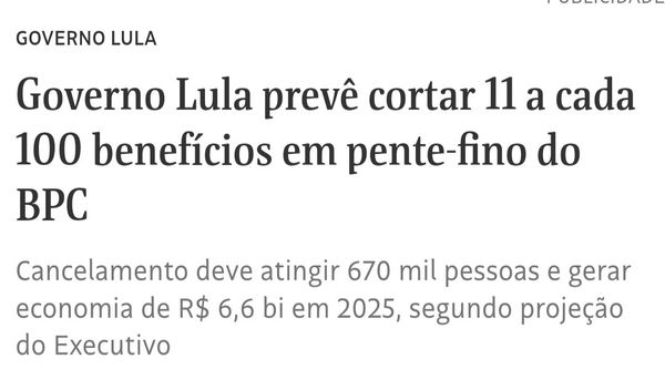 O que significa o "pente fino" no BPC?